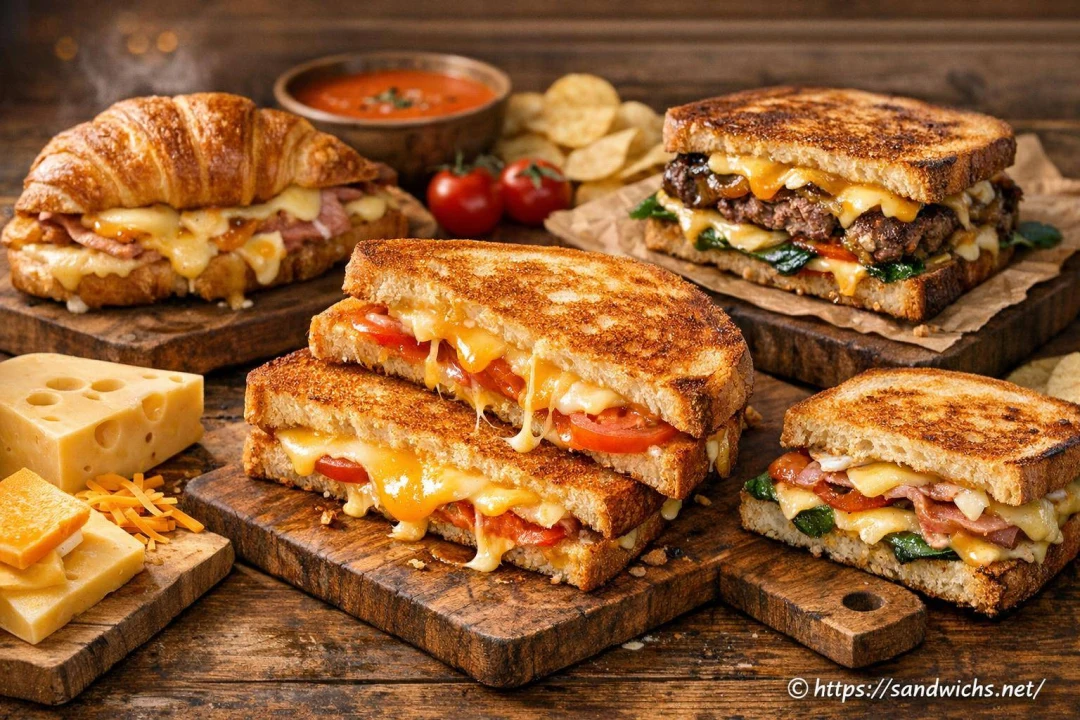Recettes de Sandwichs au Fromage