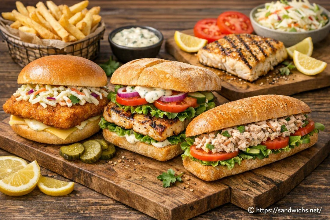 Recettes de Sandwichs au Poisson
