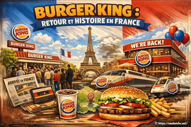 Burger King en France : retour, histoire et succès du géant du burger
