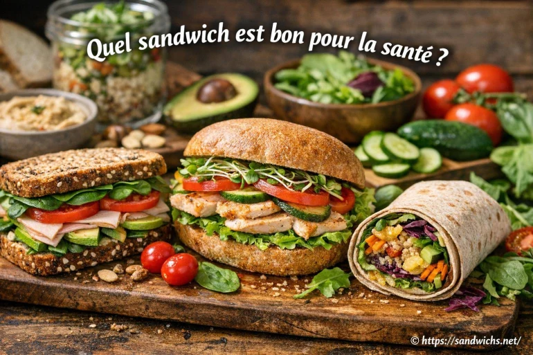 Quel sandwich est bon pour la santé ? conseils et recettes équilibrées