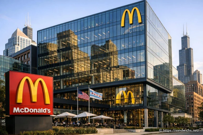Où se trouve le siège social de McDonald's ?