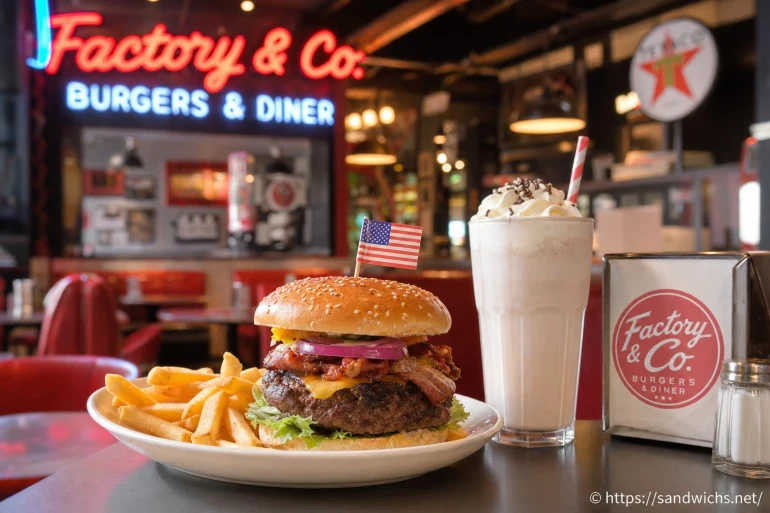 Factory & co : burgers et diner à l’américaine à découvrir en France