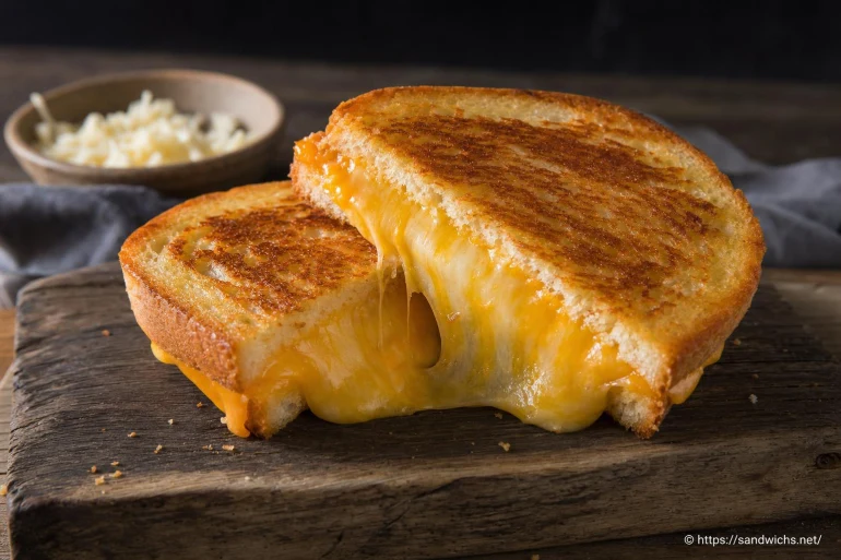Grilled cheese classique : la recette incontournable au fromage à tester absolument