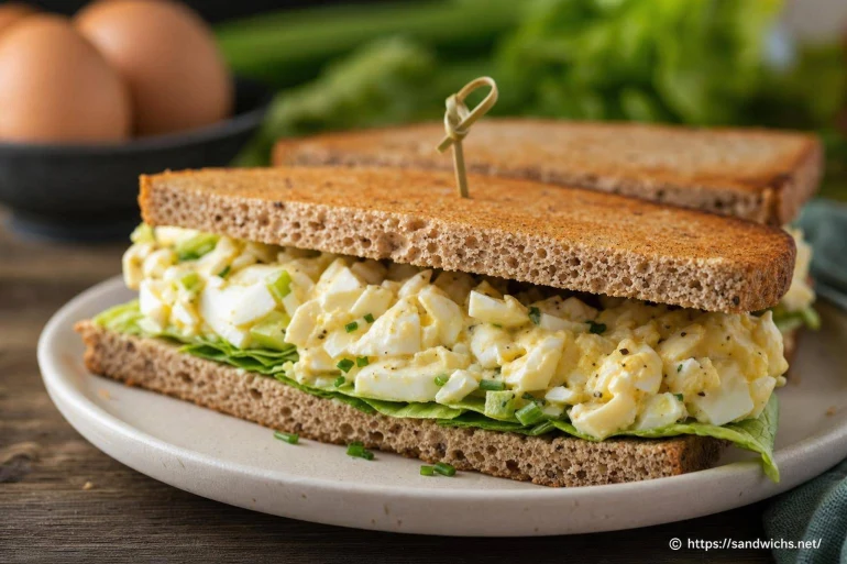 Sandwich œufs sans fromage : recette facile et savoureuse à tester