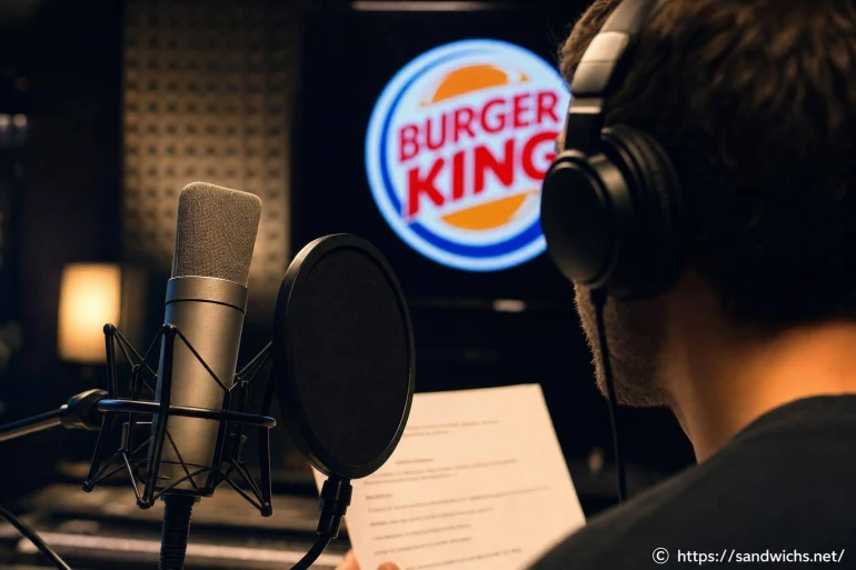Qui fait la voix de la pub Burger King ?