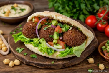 Pita falafel sans fromage : une recette orientale savoureuse et simple