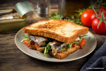 Sandwich pain grillé aux sardines : recette express et savoureuse