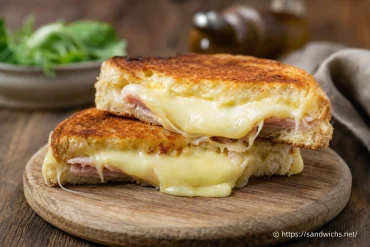 Sandwich fondue : recette ultra fondante au fromage