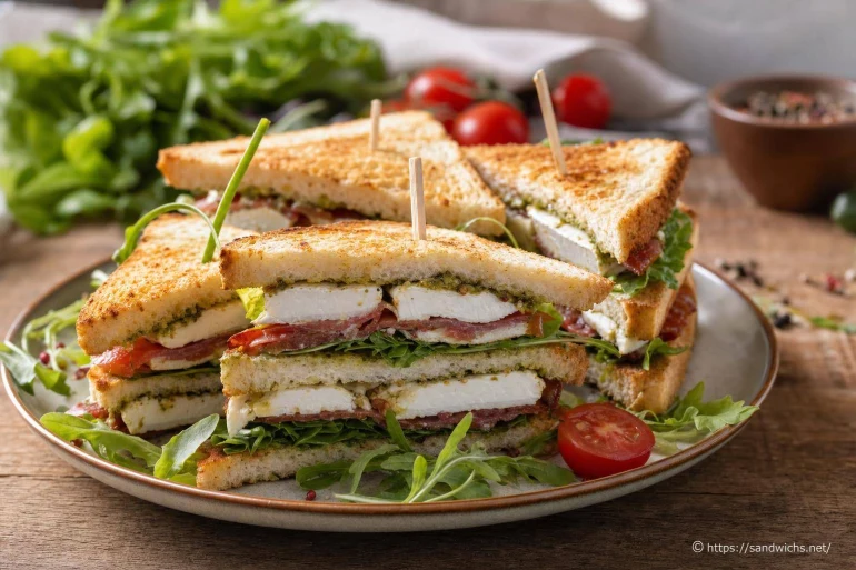 Club sandwich chèvre : la recette gourmande et facile