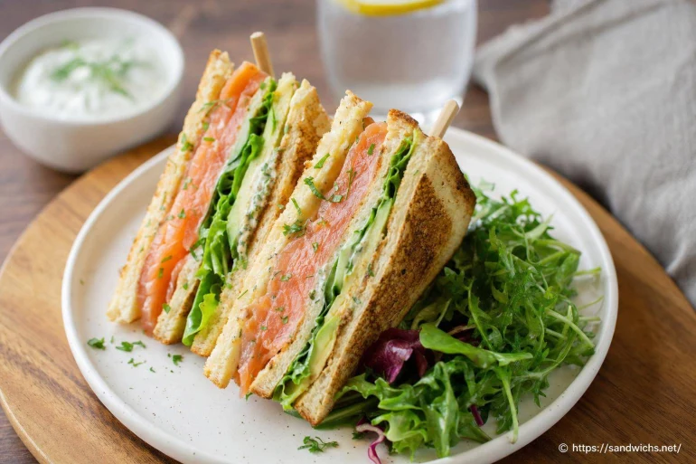 Club sandwich saumon : une recette raffinée et gourmande
