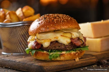 Burger raclette : la recette gourmande au fromage à raclette