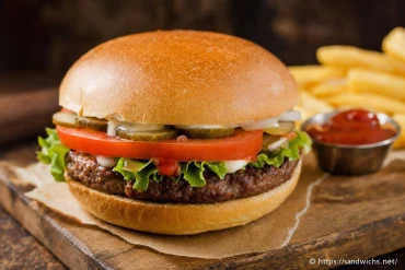 Recette burger classique sans fromage, simple et savoureuse