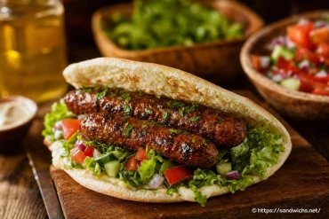 Recette pita merguez halal maison, facile et gourmande