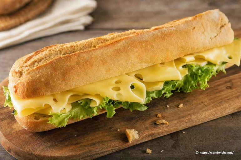 Baguette emmental : recette de sandwich à l’emmental