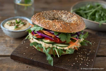 Bagel végan : une recette de sandwich gourmand