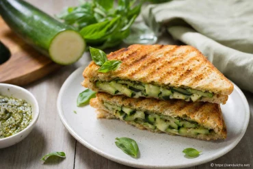 Sandwich pain grillé à la courgette : une recette estivale
