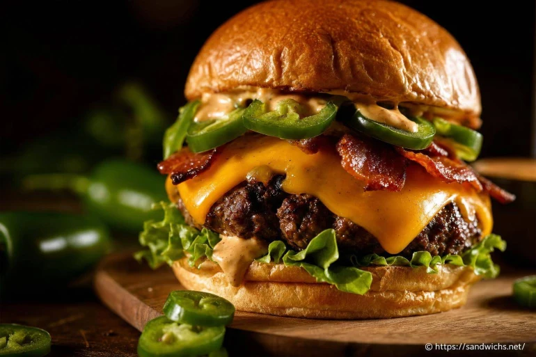 Spicy Jalapeño Burger : la recette piquante au cheddar
