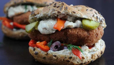 Sandwich Houmous & Poisson Panné