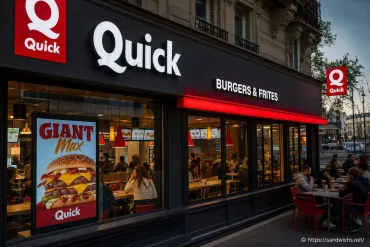 Quick la chaîne belge qui a conquis le cœur des amateurs de fast-food en France
