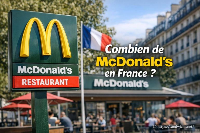 Combien de McDonald's en France : chiffres actualisés et détails