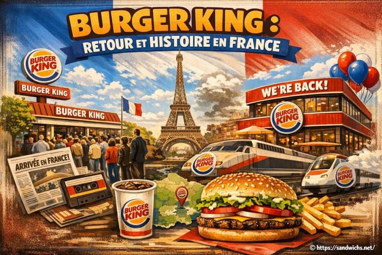 Burger King en France : retour, histoire et succès du géant du burger