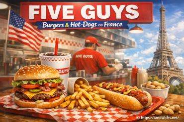 Five Guys : découvrez les burgers et hot-dogs américains en France