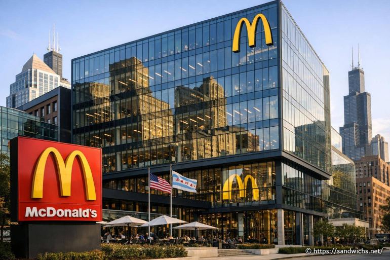 Où se trouve le siège social de McDonald's ?