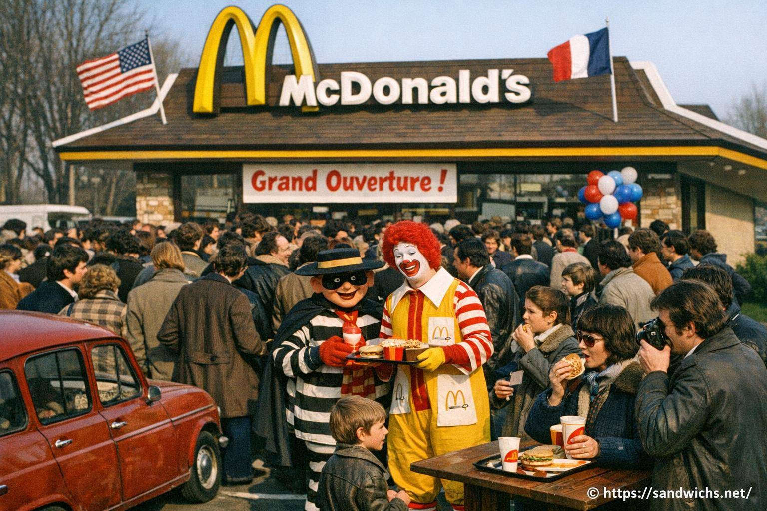 Quand McDonald's est-il arrivé en France ?