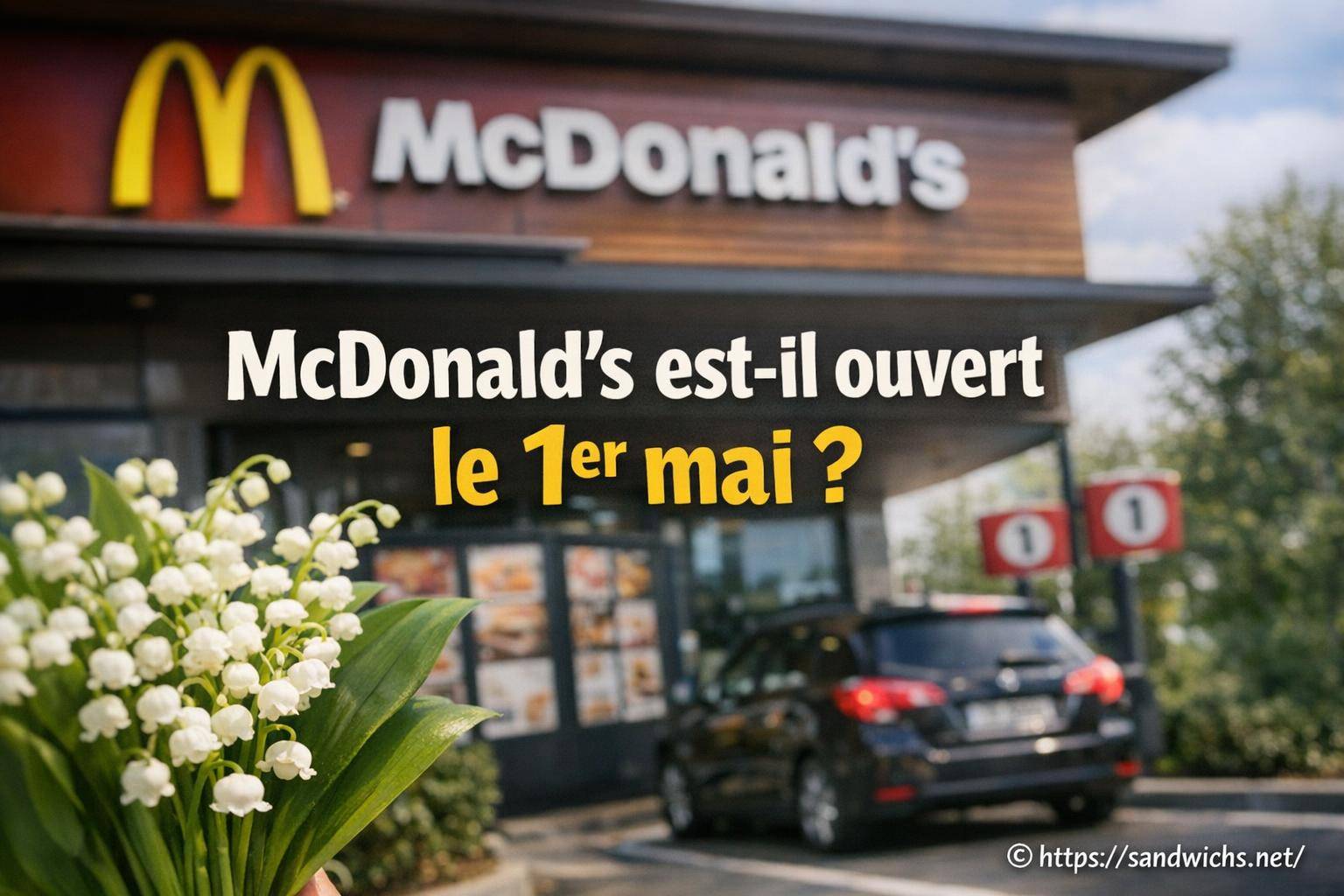 McDonald's est-il ouvert le 1er mai ?