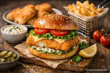 Burger cabillaud pané : la recette familiale facile à réaliser