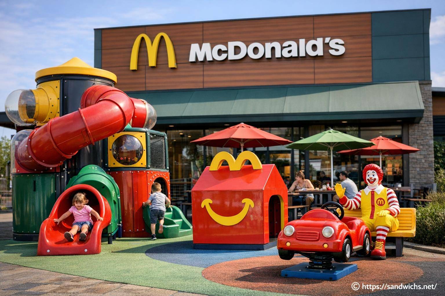 Quels McDonald's proposent des jeux pour enfants ?