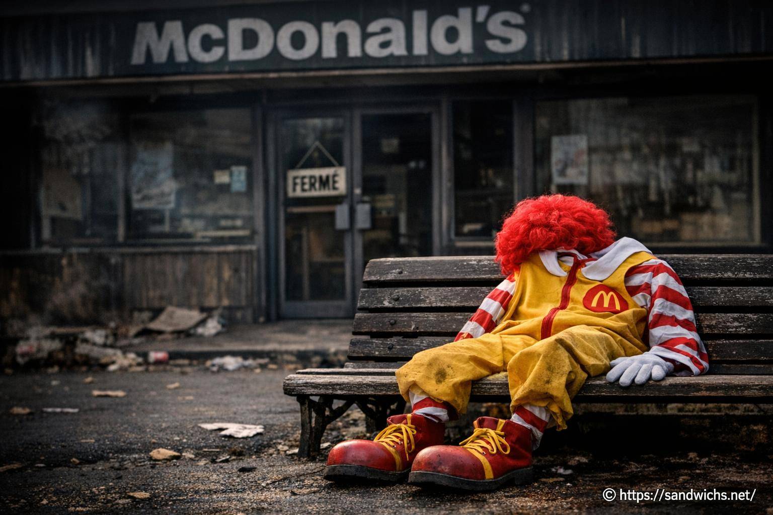 Quand Ronald McDonald a-t-il disparu du paysage public ?
