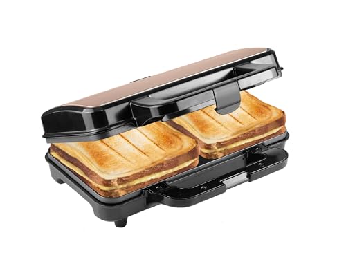 Bestron XL appareil croque monsieur, appareil à sandwich idé