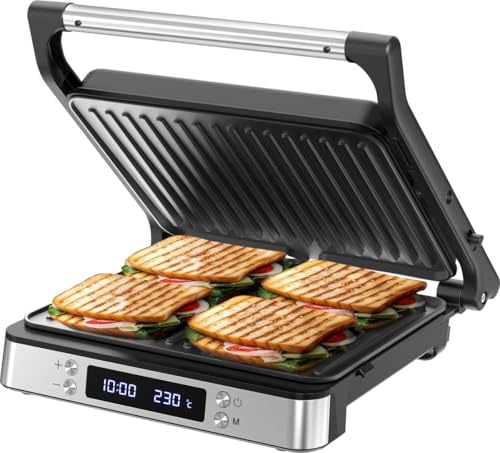 Olvy Appareil à Croque-Monsieur XXL, 2000W, Sandwichmaker, M