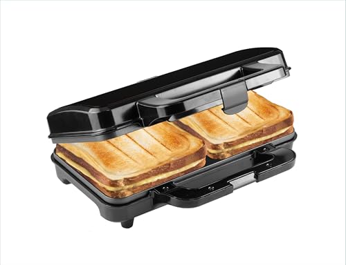 Bestron XL appareil croque monsieur, appareil à sandwich idé