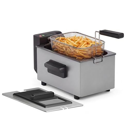 Tristar Friteuse à huile, 3L, Zone Froide, Thermostat réglab