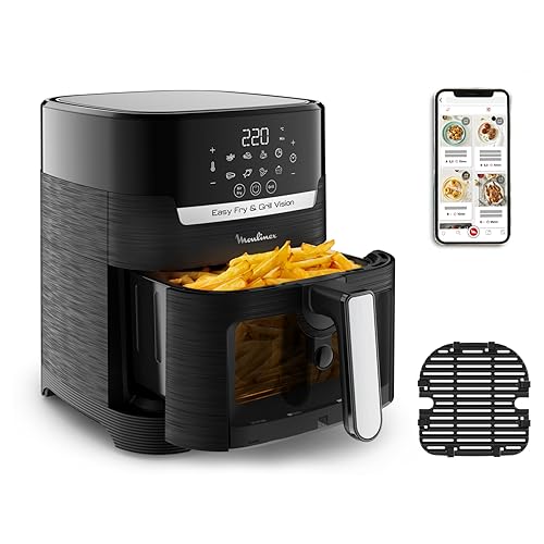 Moulinex Easy Fry & Grill Vision Friteuse sans huile + Grill